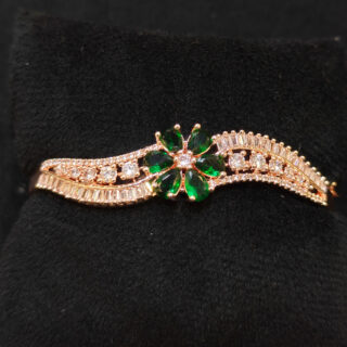 A.D. KADA WITH ROSE GOLD TONE