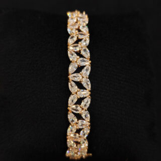ROSE GOLD A.D. KADA WITH BEAUTIFUL DESIGN