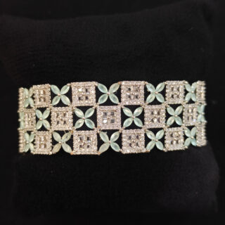 A.D. KADA WITH SEA GREEN STONE
