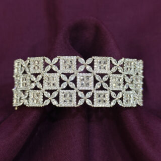 A.D. KADA WITH UNIQUE SQUARE AND FLOWER DESIGN