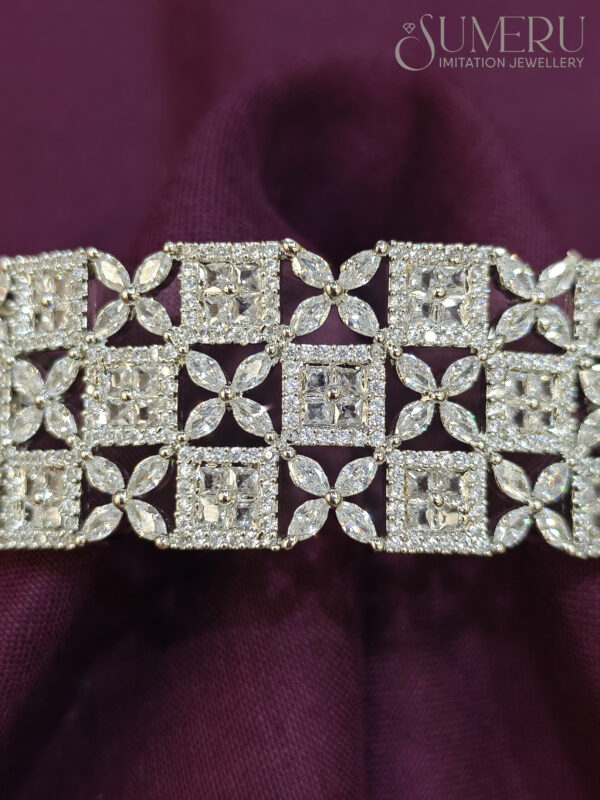 A.D. KADA WITH UNIQUE SQUARE AND FLOWER DESIGN - Image 2